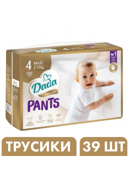 Подгузники-трусики Дада Dada Extra Care Pants 4 Maxi (8 - 15 кг), 39 шт